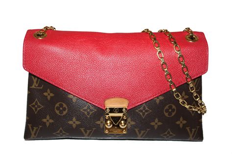 louis vuitton bag red and black|authentic black louis vuitton handbags.